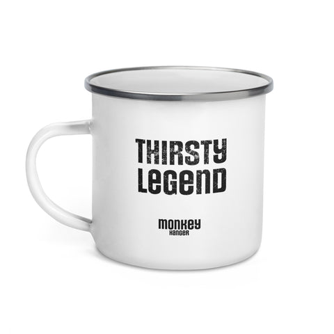 Thirsty Legend Enamel Mug