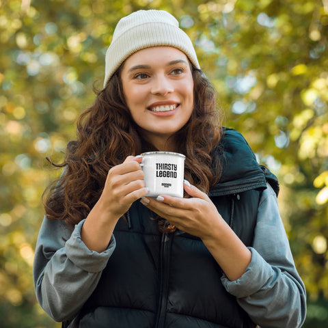 Thirsty Legend Enamel Mug