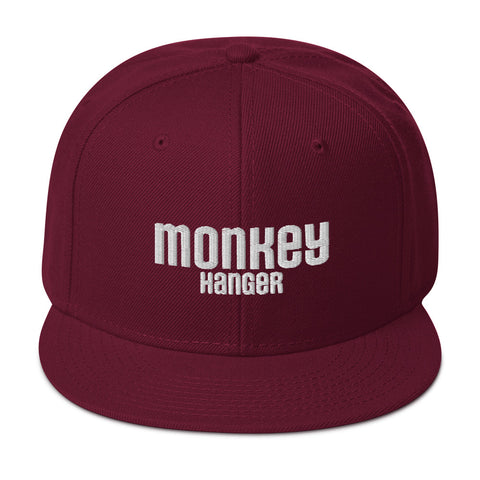 Monkey Hanger Snapback Cap