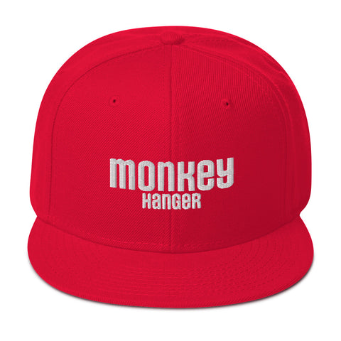 Monkey Hanger Snapback Cap