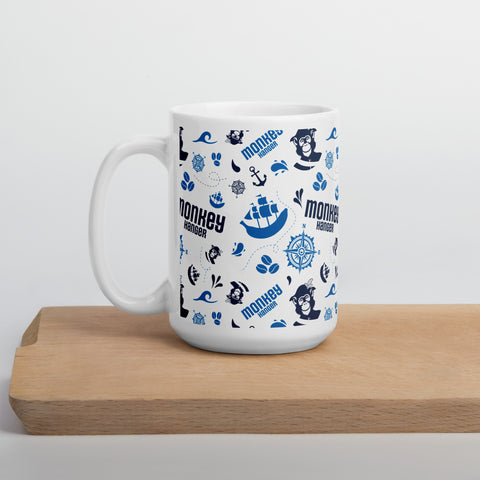 Nautical Large Coffee Mug