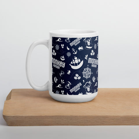 Nautical Large Coffee Mug