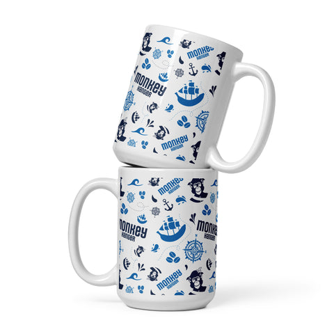 Nautical Large Coffee Mug