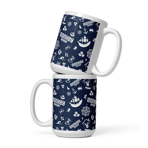 Nautical Large Coffee Mug