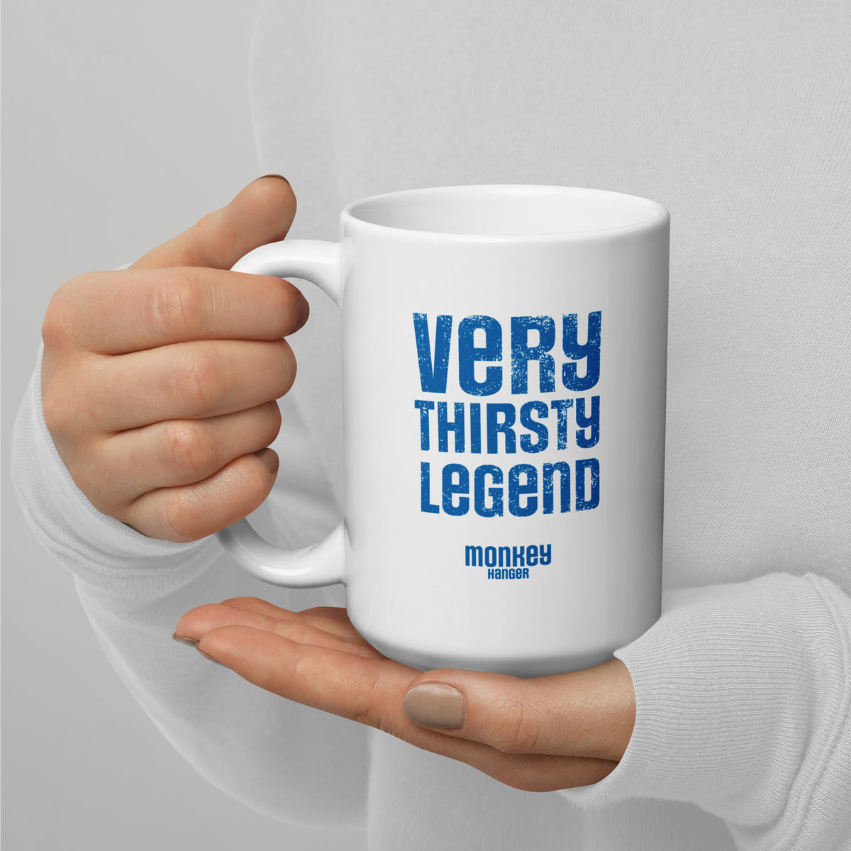 Very Thirsty Legend Large Coffee Mug