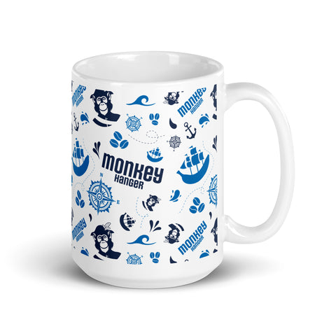 Nautical Large Coffee Mug