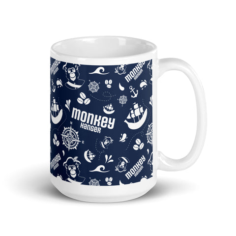 Nautical Large Coffee Mug