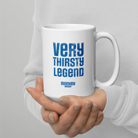 Very Thirsty Legend Large Coffee Mug