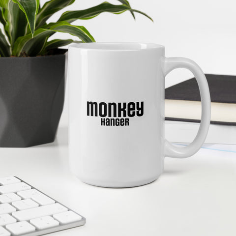 Monkey Hanger Large Coffee Mug